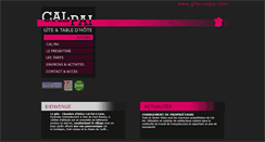 Desktop Screenshot of gite-calpai.com
